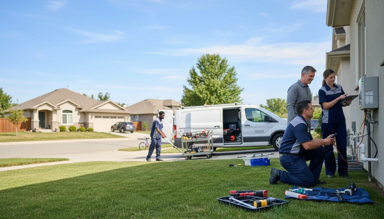 Tankless water heater service in Millrift, PA
